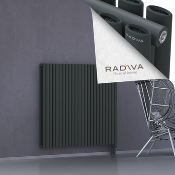 Tano Aluminium Radiator 1200x1384 Dark Anthracite - Thumbnail