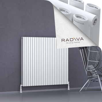 Tano Aluminium Radiator 1200x1442 White - Thumbnail