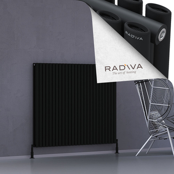 Tano Aluminium Radiator 1200x1500 Black - Thumbnail