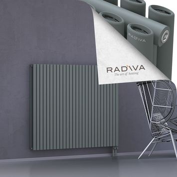 Tano Aluminium Radiator 1200x1558 Anthracite - Thumbnail