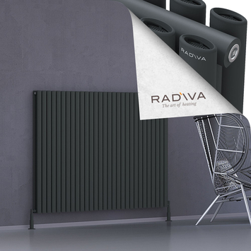 Tano Aluminium Radiator 1200x1674 Dark Anthracite - Thumbnail