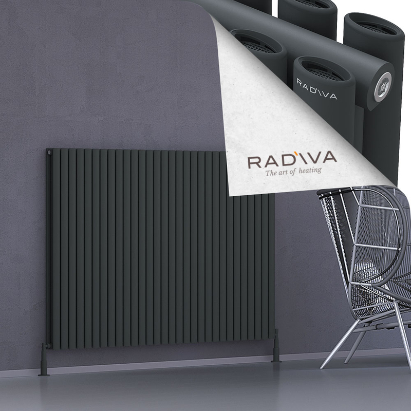 Tano Aluminium Radiator 1200x1732 Dark Anthracite