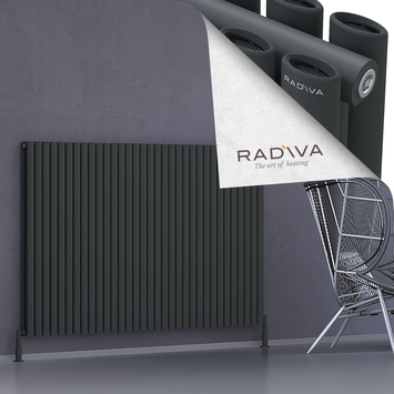 Tano Aluminium Radiator 1200x1906 Dark Anthracite - Thumbnail