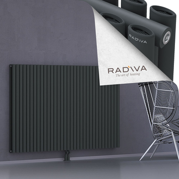 Tano Aluminium Radiator 1200x1906 Dark Anthracite - Thumbnail