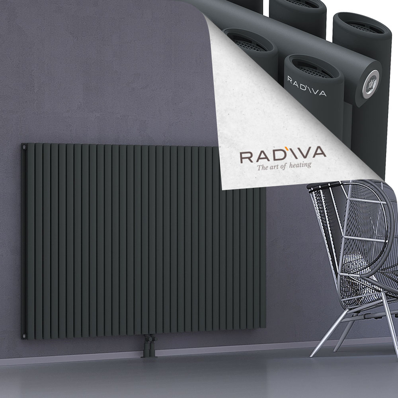 Tano Aluminium Radiator 1200x1906 Dark Anthracite