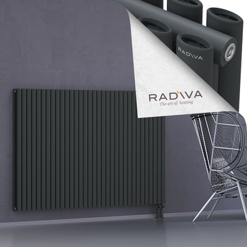 Tano Aluminium Radiator 1200x1906 Dark Anthracite - Thumbnail