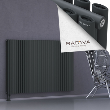 Tano Aluminium Radiator 1200x1906 Dark Anthracite - Thumbnail