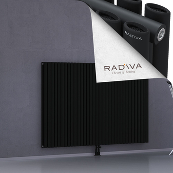 Tano Aluminium Radiator 1200x1964 Black - Thumbnail