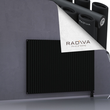 Tano Aluminium Radiator 1200x1964 Black - Thumbnail