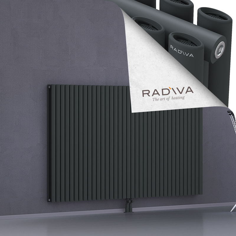 Tano Aluminium Radiator 1200x2080 Dark Anthracite