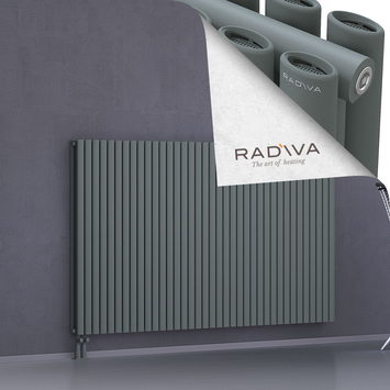 Tano Aluminium Radiator 1200x2138 Anthracite - Thumbnail