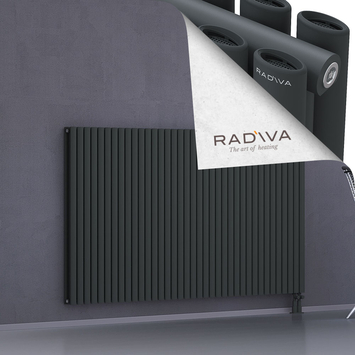 Tano Aluminium Radiator 1200x2138 Dark Anthracite - Thumbnail