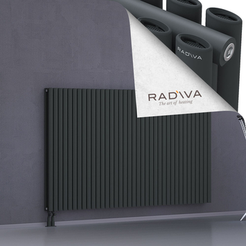 Tano Aluminium Radiator 1200x2138 Dark Anthracite - Thumbnail