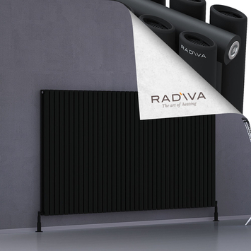 Tano Aluminium Radiator 1200x2196 Black - Thumbnail