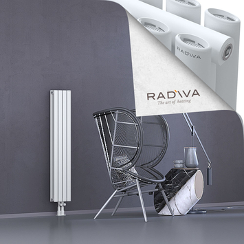 Tano Aluminium Radiator 1200x224 White - Thumbnail