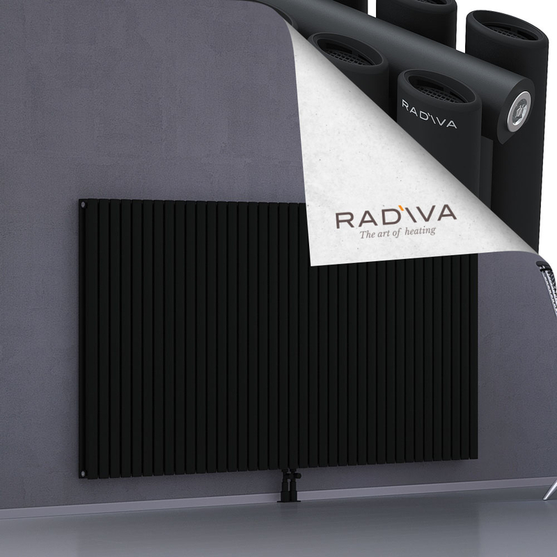 Tano Aluminium Radiator 1200x2254 Black