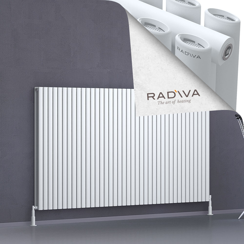 Tano Aluminium Radiator 1200x2254 White