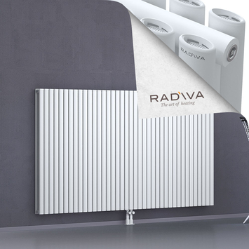 Tano Aluminium Radiator 1200x2254 White - Thumbnail