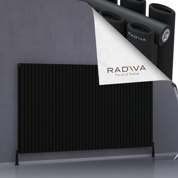 Tano Aluminium Radiator 1200x2370 Black - Thumbnail