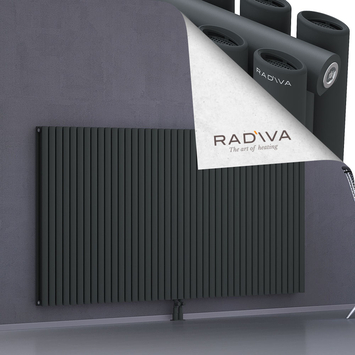 Tano Aluminium Radiator 1200x2370 Dark Anthracite - Thumbnail