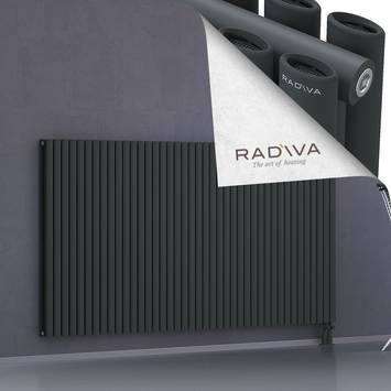 Tano Aluminium Radiator 1200x2370 Dark Anthracite - Thumbnail