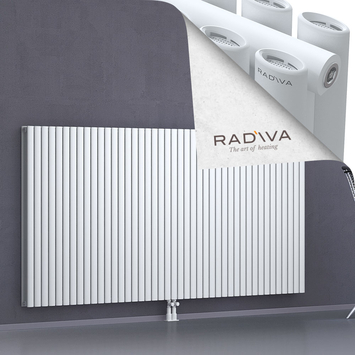 Tano Aluminium Radiator 1200x2486 White - Thumbnail