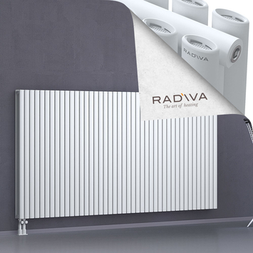 Tano Aluminium Radiator 1200x2486 White - Thumbnail