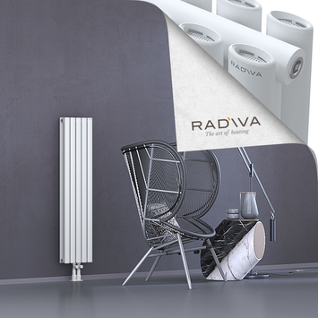 Tano Aluminium Radiator 1200x282 White - Thumbnail