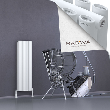 Tano Aluminium Radiator 1200x398 White - Thumbnail