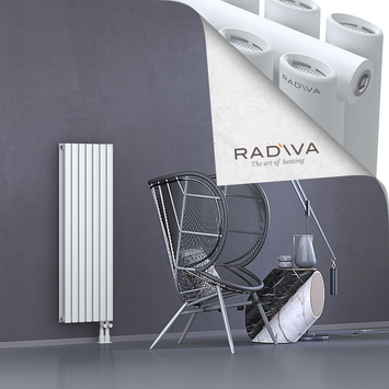 Tano Aluminium Radiator 1200x398 White - Thumbnail