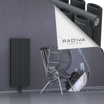 Tano Aluminium Radiator 1200x572 Dark Anthracite - Thumbnail