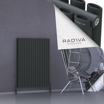 Tano Aluminium Radiator 1200x978 Dark Anthracite - Thumbnail