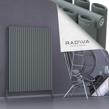 Tano Aluminium Radiator 1500x1268 Anthracite - Thumbnail