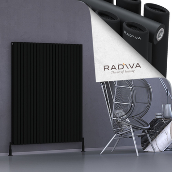 Tano Aluminium Radiator 1500x1268 Black - Thumbnail