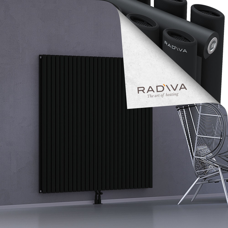 Tano Aluminium Radiator 1500x1558 Black