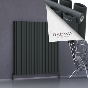 Tano Aluminium Radiator 1500x1616 Dark Anthracite - Thumbnail