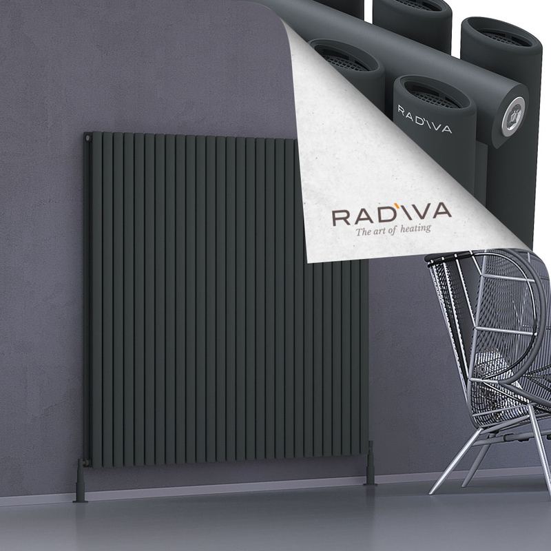 Tano Aluminium Radiator 1500x1616 Dark Anthracite