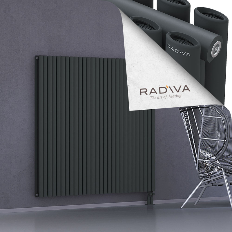 Tano Aluminium Radiator 1500x1616 Dark Anthracite