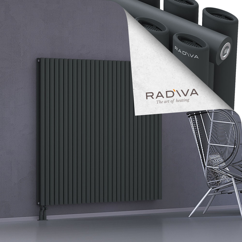 Tano Aluminium Radiator 1500x1616 Dark Anthracite