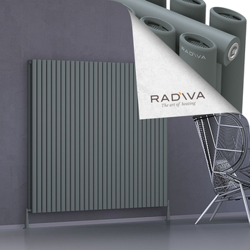 Tano Aluminium Radiator 1500x1732 Anthracite - Thumbnail