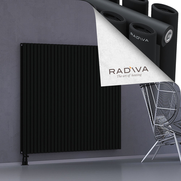 Tano Aluminium Radiator 1500x1732 Black - Thumbnail