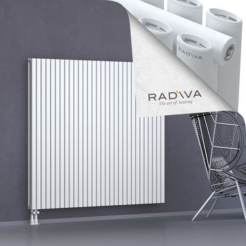 Tano Aluminium Radiator 1500x1732 White - Thumbnail