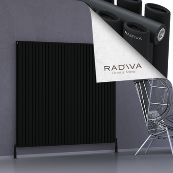 Tano Aluminium Radiator 1500x1790 Black - Thumbnail