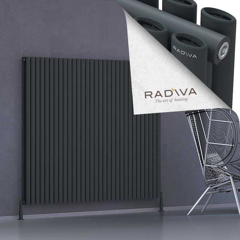 Tano Aluminium Radiator 1500x1790 Dark Anthracite