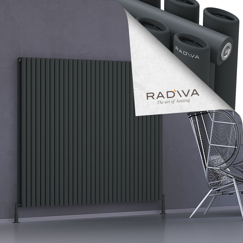 Tano Aluminium Radiator 1500x1848 Dark Anthracite