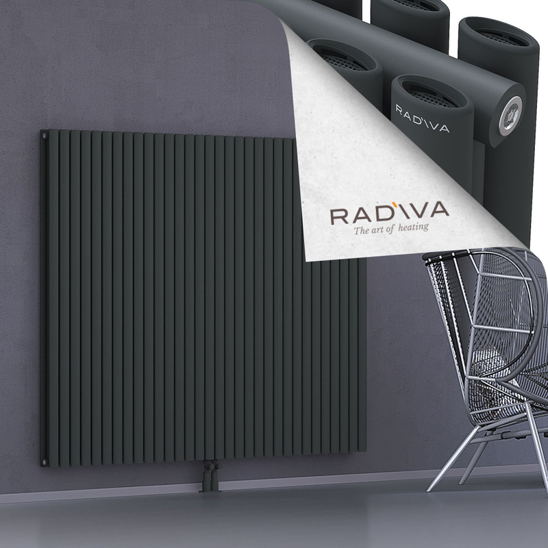 Tano Aluminium Radiator 1500x1848 Dark Anthracite