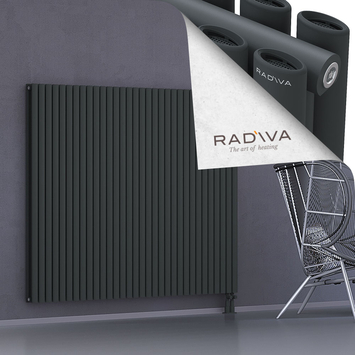 Tano Aluminium Radiator 1500x1848 Dark Anthracite - Thumbnail