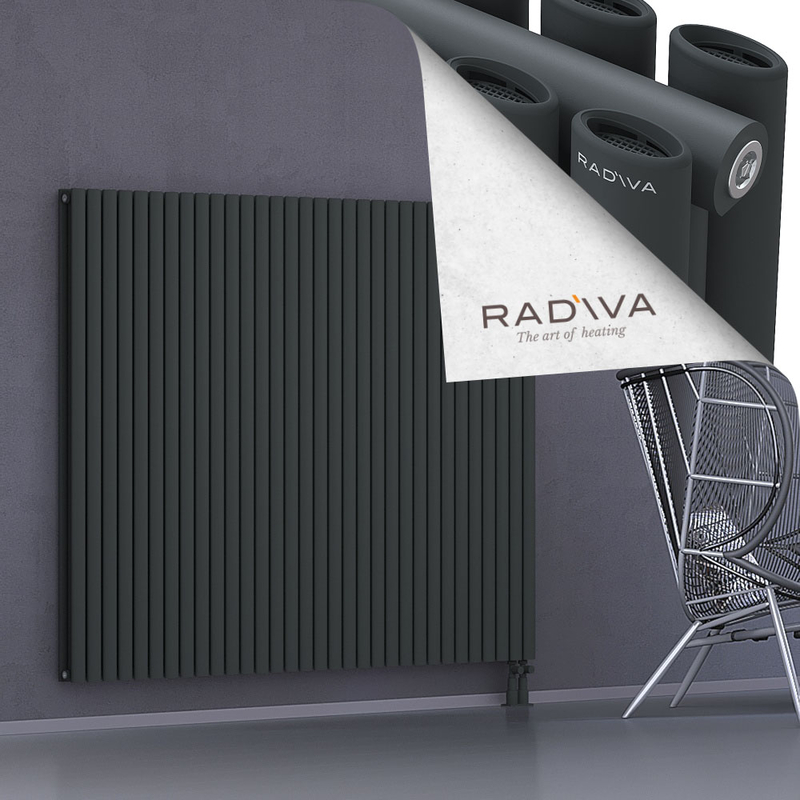 Tano Aluminium Radiator 1500x1848 Dark Anthracite