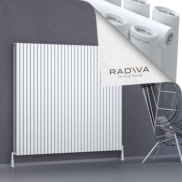 Tano Aluminium Radiator 1500x1848 White - Thumbnail