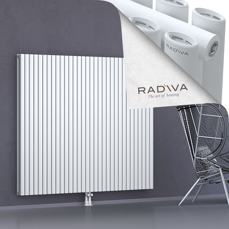 Tano Aluminium Radiator 1500x1848 White